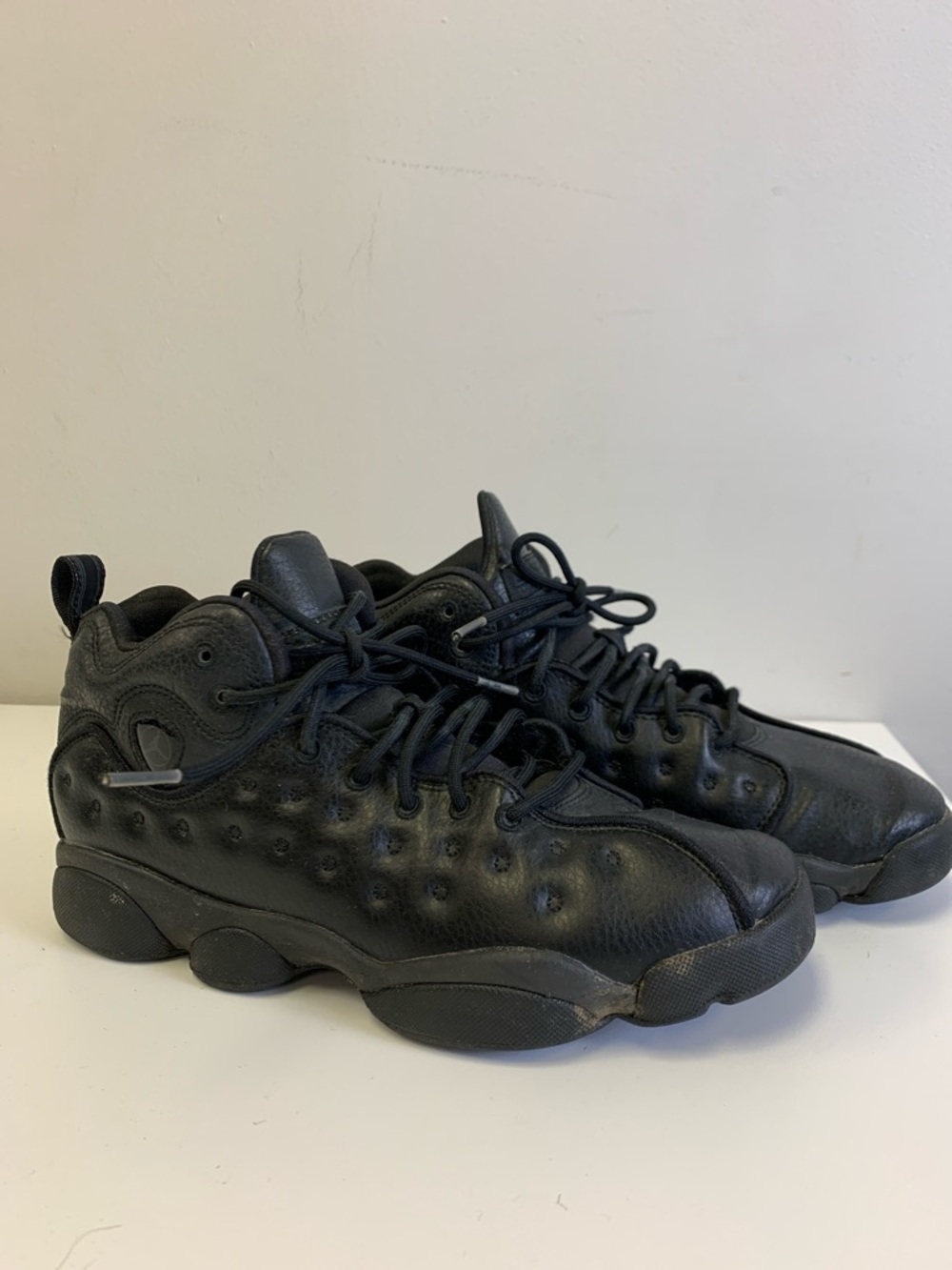 Jordan Black High-Top Kids Sneakers